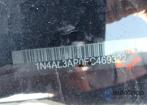 2015 Nissan Altima 2.5 S from USA, damaged, VIN 1N4AL3AP0FC469322